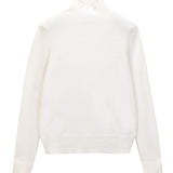 High Neck Long Sleeve Sweater_11 Colors