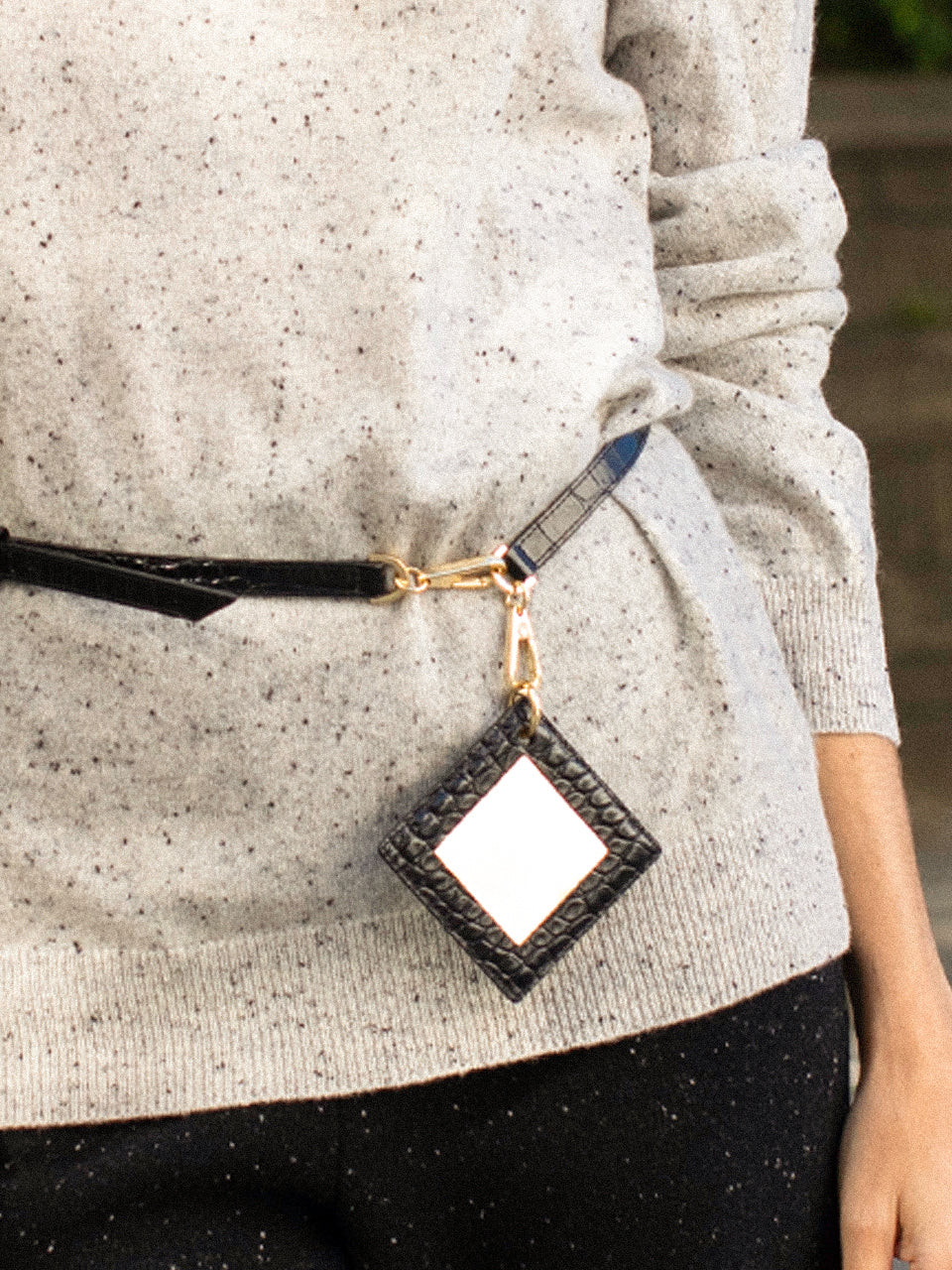 [Cafe Leandra] Unisex Crew Neck Sweater - Fossil - Pure Cashmere NYC - image 2