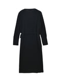 Maxi Wrap Dress_Black