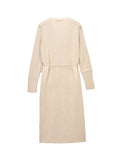 Maxi Wrap Dress_Oatmeal