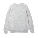 [Cafe Leandra] Unisex Crew Neck Sweater_Fossil