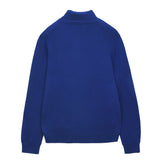 Men Turtleneck Sweater_Royal Blue