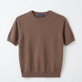 Short Sleeve Crew Neck Sweater_11 Colors