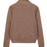 High Neck Long Sleeve Sweater_11 Colors