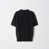 Brushed Polo Shortsleeve_Black