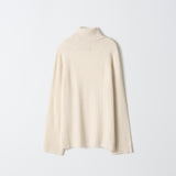 Ribbed Turtleneck Sweater_Ivory