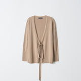 Wrap Cardigan_Camel
