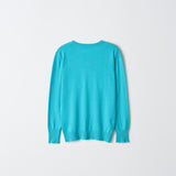 Classic Crew Neck Sweater_French Blue