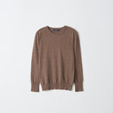 Classic Crew Neck Sweater_Mocha