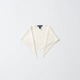 TRIANGLE SCARF_Ivory