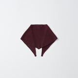 TRIANGLE SCARF_Burgundy