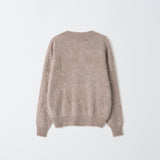 [MJ Collection]Brushed Cashmere V Neck Sweater