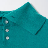 Blanca Cashmere Back Button Turtleneck Sweater