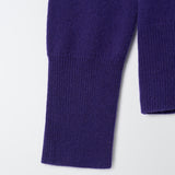Blanca Cashmere Colorblock Polo Sweater