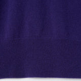 Blanca Cashmere Colorblock Polo Sweater