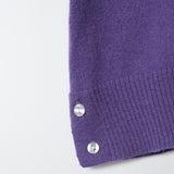 Blanca Cashmere V neck Button Sweater