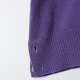 Blanca Cashmere V neck Button Sweater