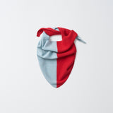 [Isis Maria] Colorblock Triangle Scarf
