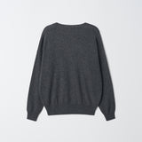 [MJ Collection]Deep U Neck Sweater