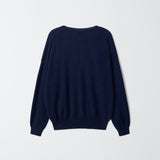 [MJ Collection]Deep U Neck Sweater