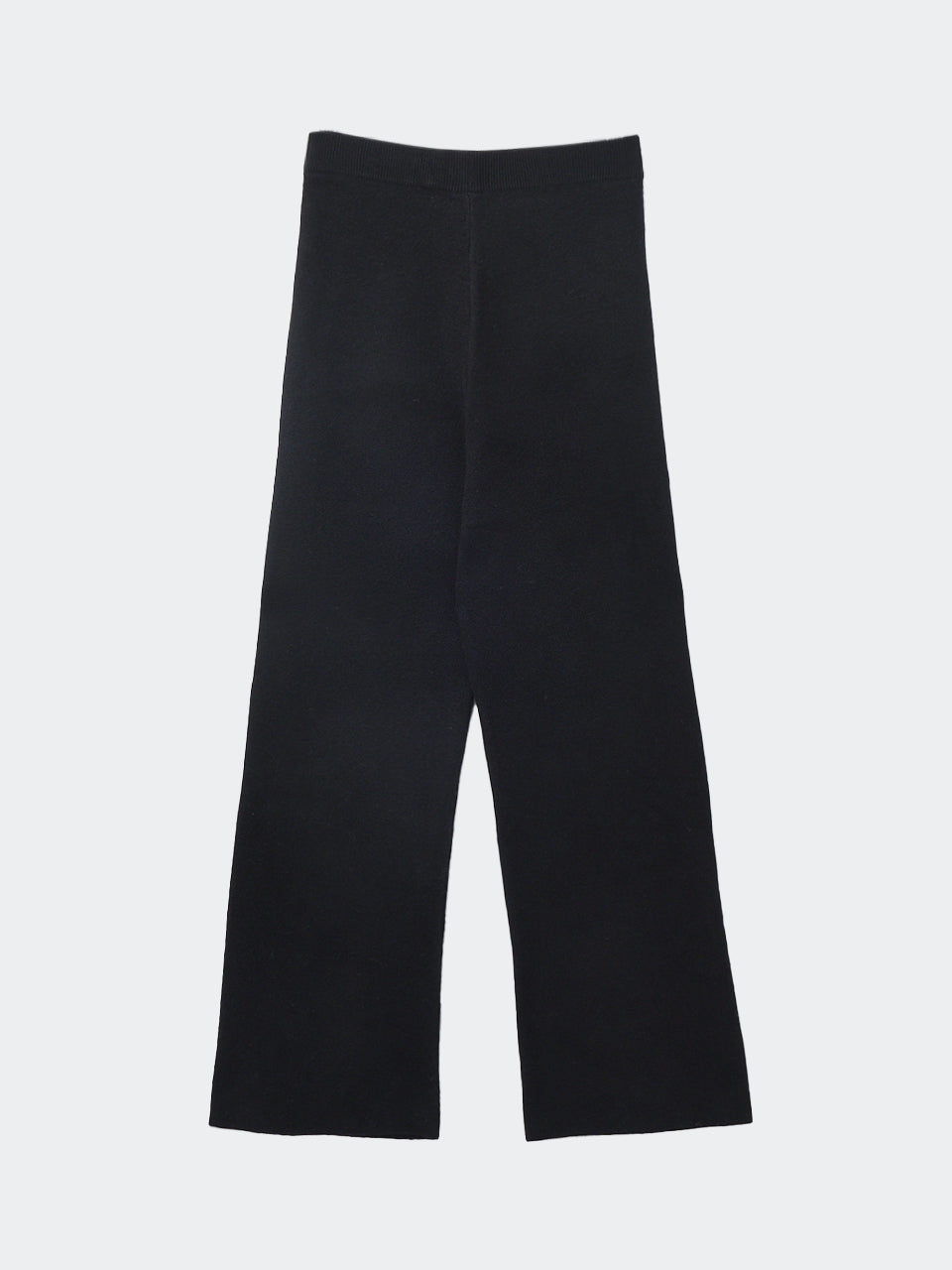 [Cafe Leandra] Straight Fit Pants_Black