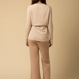 Straight Fit Pants_Camel