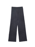 [Cafe Leandra] Straight Fit Pants_Graphite