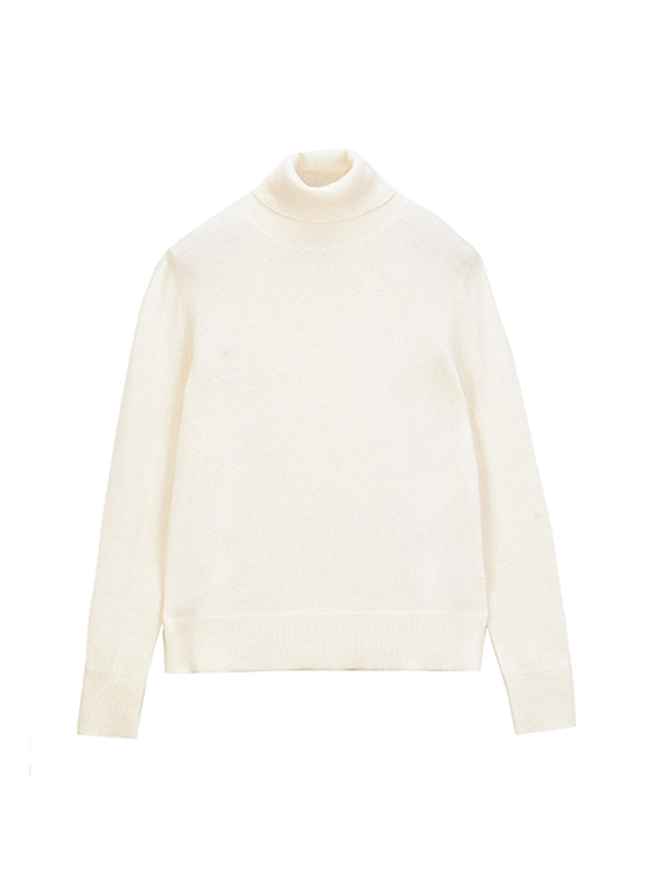 Turtleneck Sweater_Vintage White