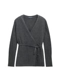 Wrap Cardigan_Graphite