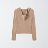 26FW Ribbed Pullover Hoodie