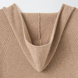 26FW Ribbed Pullover Hoodie