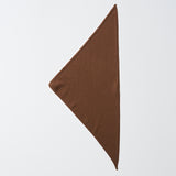 Cashmere Triangle Scarf_M_Brown