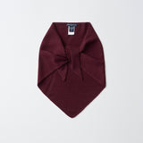 Cashmere Triangle Scarf_M_Burgundy
