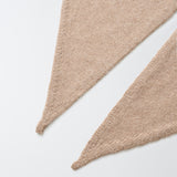 Triangle Scarf_XL_Beige