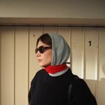 26FW Isis Colorblock Triangle Scarf - Pure Cashmere NYC