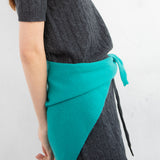 Triangle Scarf_M_Turquoise
