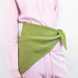 Triangle Scarf_M_Moss Green