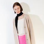 Cashmere Mini Scarf - Black - Pure Cashmere NYC