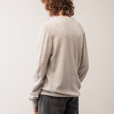 Men Crew Neck Sweater_Grey