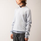 Men Crew Neck Sweater_Baby Blue