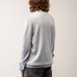 Men Crew Neck Sweater_Baby Blue