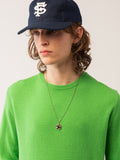 Men Crew Neck Sweater_Green