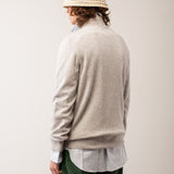 Men Mockneck Sweater_Grey