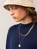 Men Mockneck Sweater_Navy