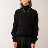 Men Turtleneck Sweater_Black