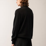 Men Turtleneck Sweater_Black