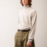 Men Turtleneck Sweater_Grey