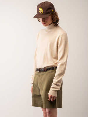 Men Turtleneck Sweater_Oatmeal