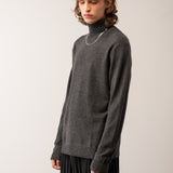 Men Turtleneck Sweater_Graphite