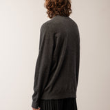 Men Turtleneck Sweater_Graphite